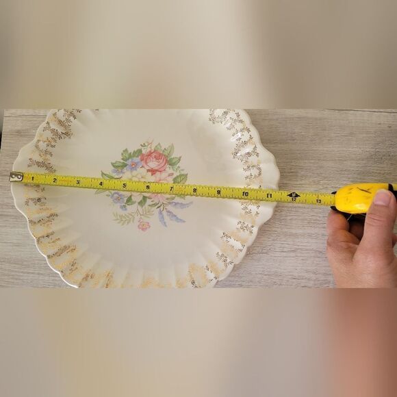 Limoges 22k gold rimmed serving plate - Picture 6 of 7